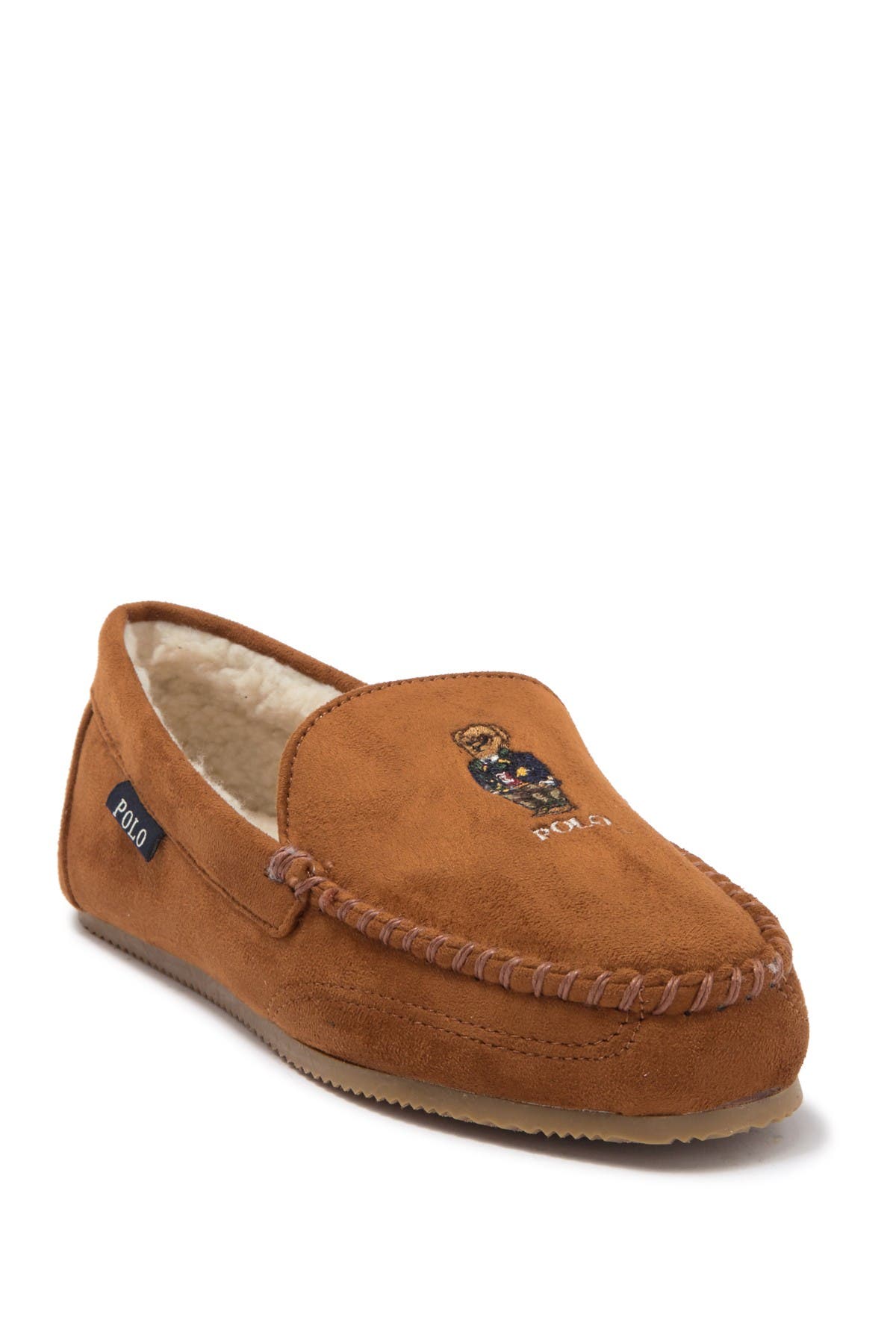 polo faux shearling slipper