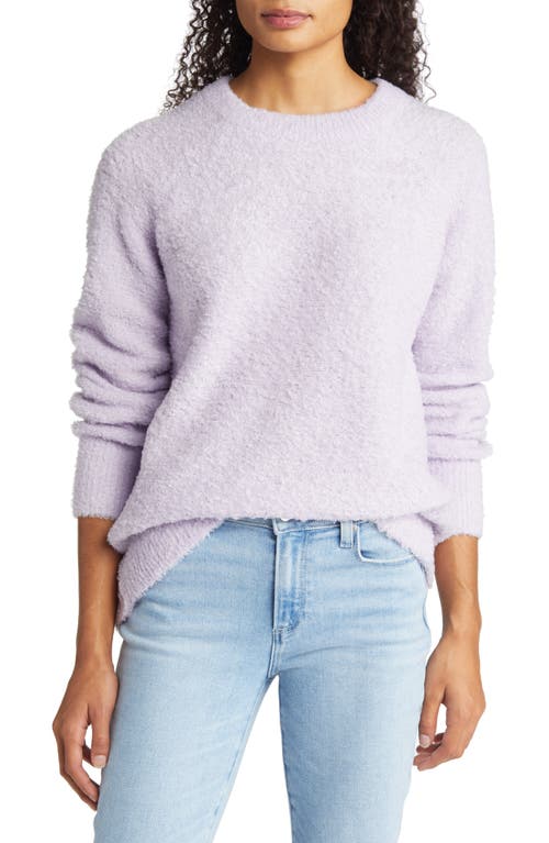 caslon(r) Bouclé Tunic Sweater in Purple Petal