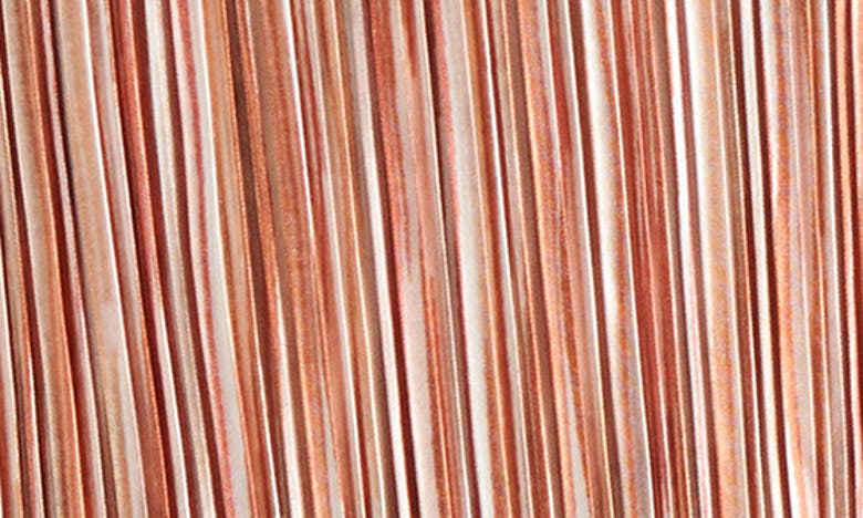 Shop Steve Madden Moira Variegated Stripe Plissé Camisole In Terracotta Multi