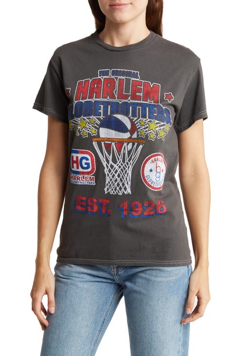 Harlem Globetrotters 1926 Cotton Graphic T-Shirt