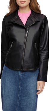 Bernardo Leather Moto Jacket Nordstrom