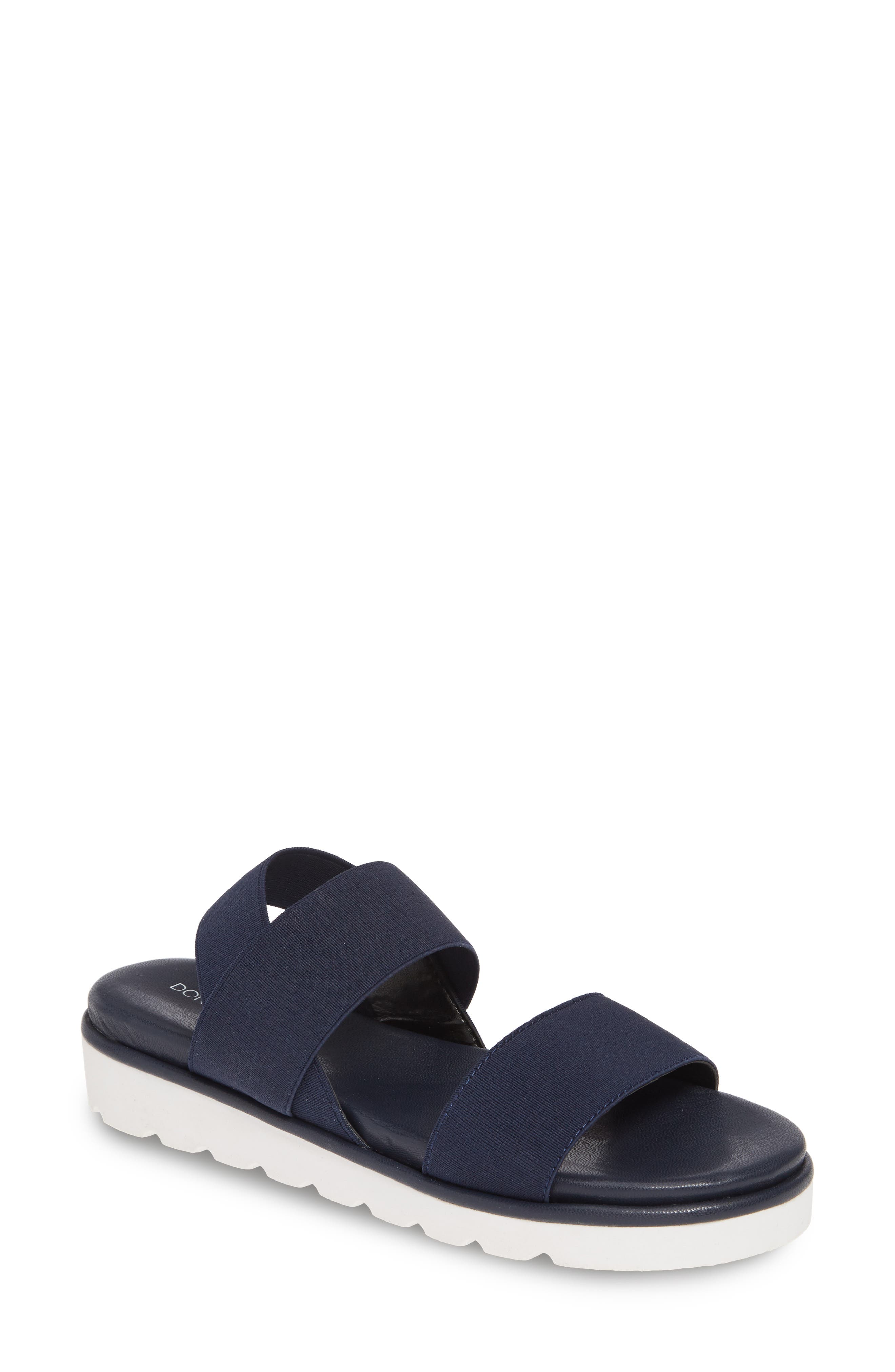 donald pliner navy sandals