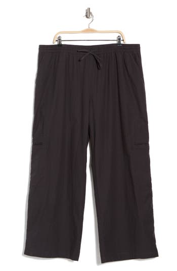 Abound Flowy Wide Leg Pants In Gray