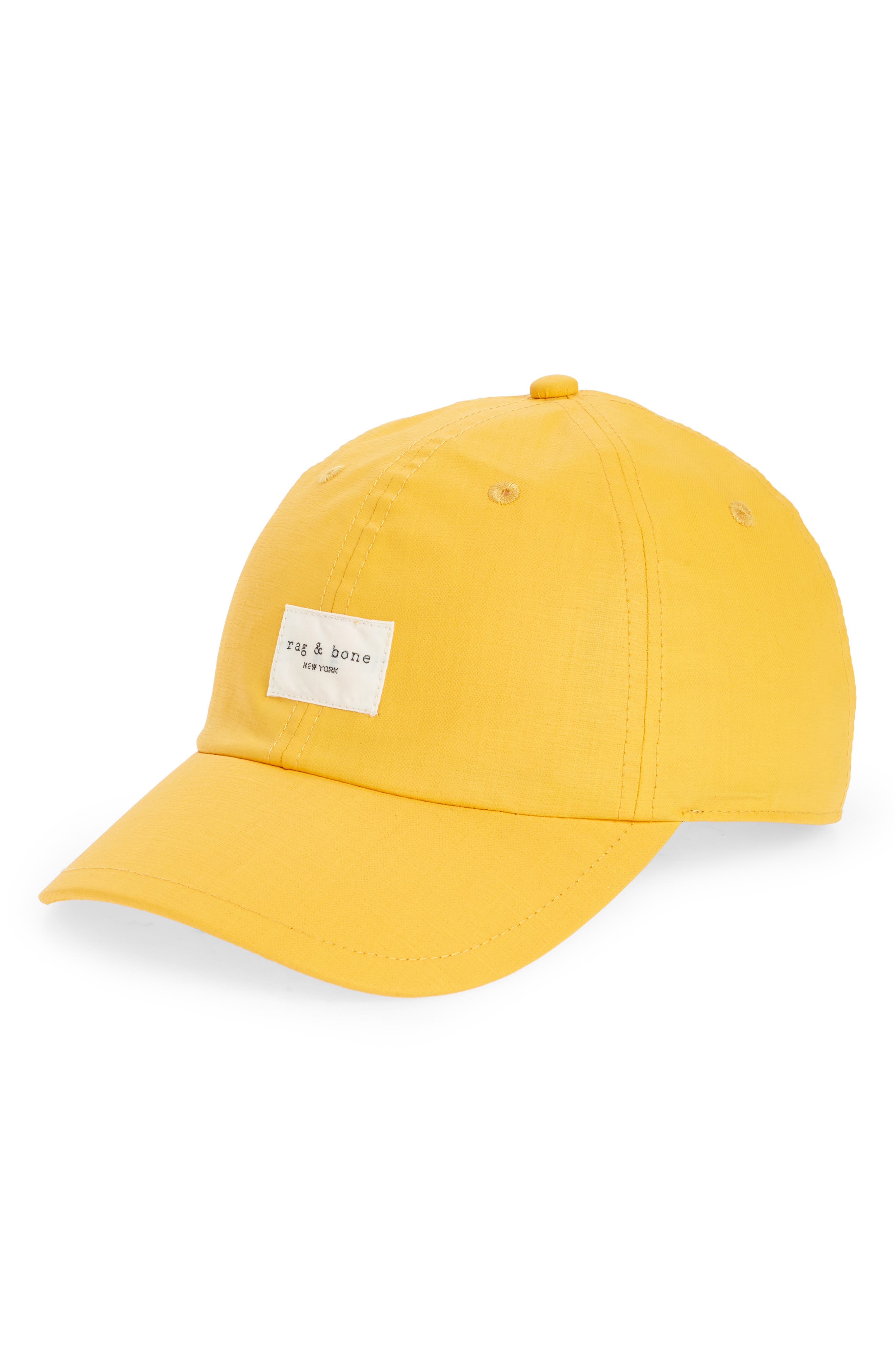 womens yellow baseball cap