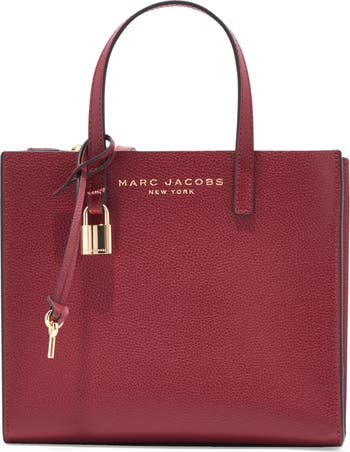 Marc Jacobs Mini Grind Coated Leather Satchel