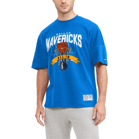 Men's Tommy Jeans Blue Dallas Mavericks Tim Backboard T-Shirt