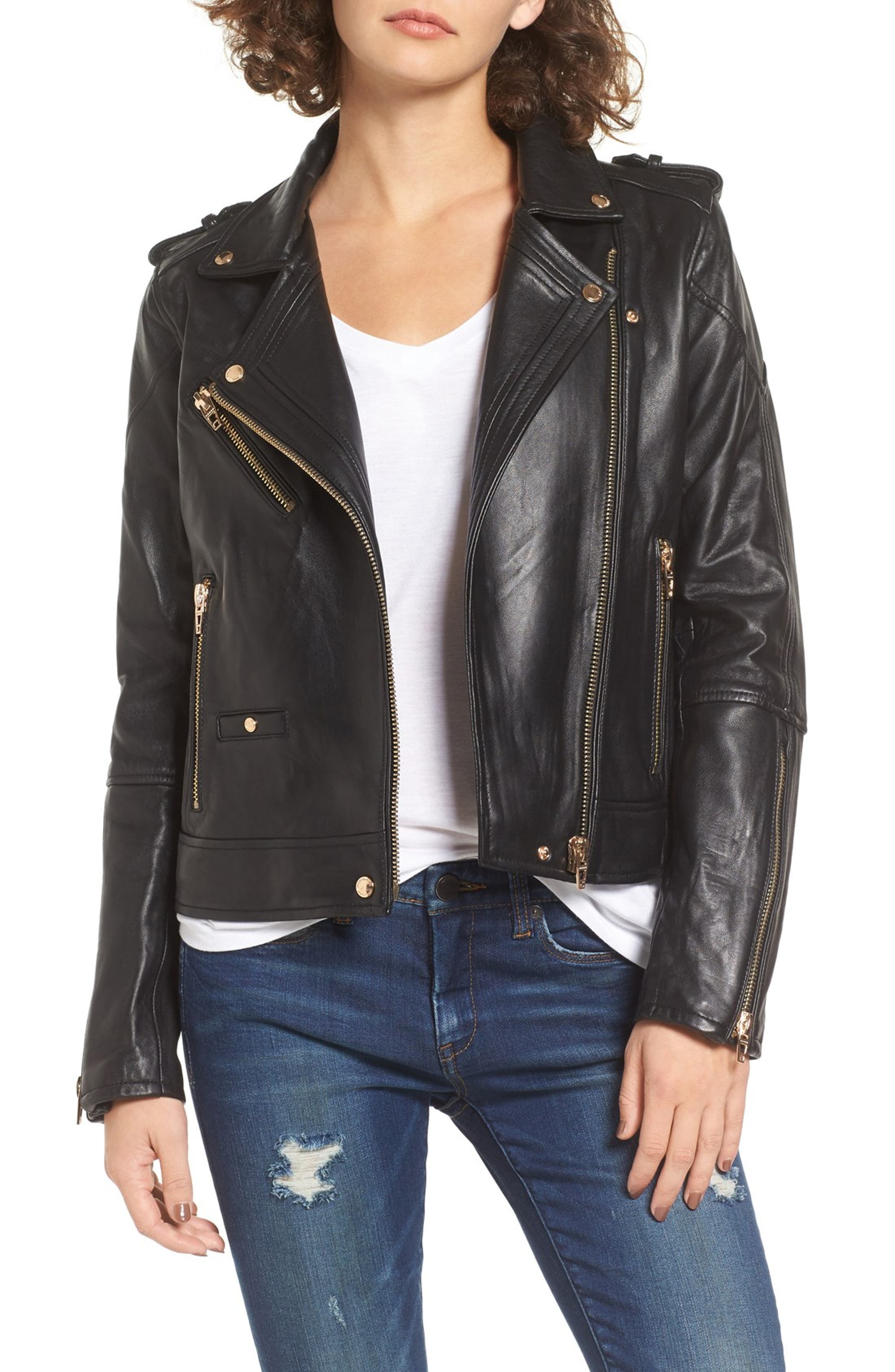 BLANKNYC Leather Moto Jacket | Nordstrom