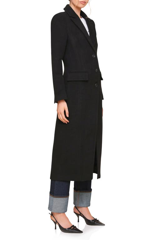 AVEC LES FILLES AVEC LES FILLES CUTAWAY TAILORED MAXI COAT