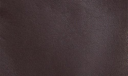 Bruno Magli Touch Tech Cashmere Lined Leather Gloves In Brown