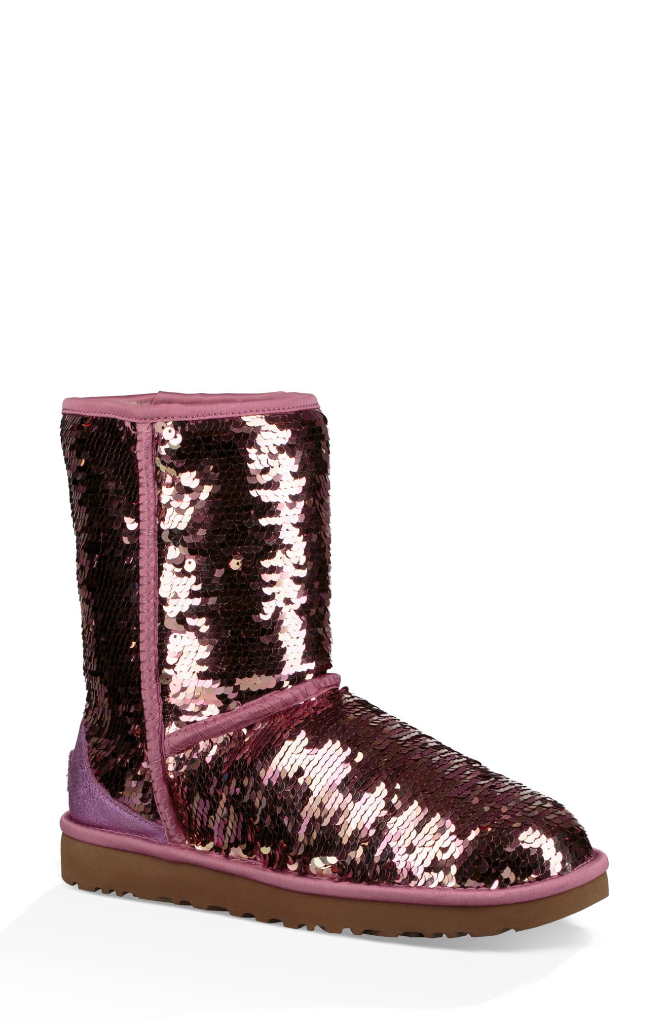pink glitter ugg boots