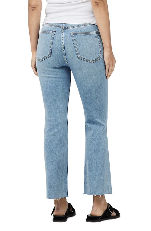 RAG & BONE RAG & BONE CASEY RAW HEM HIGH WAIST ANKLE FLARE JEANS 