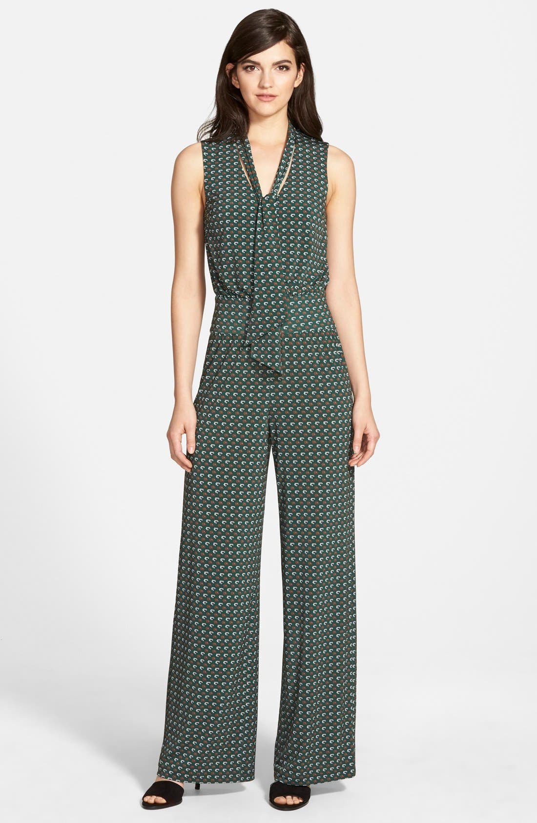 Bailey 44 Sleeveless Neck Tie Jumpsuit (Nordstrom Exclusive) Nordstrom