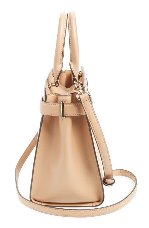 Kate Spade New York Staci Medium Leather Satchel In Light Fawn