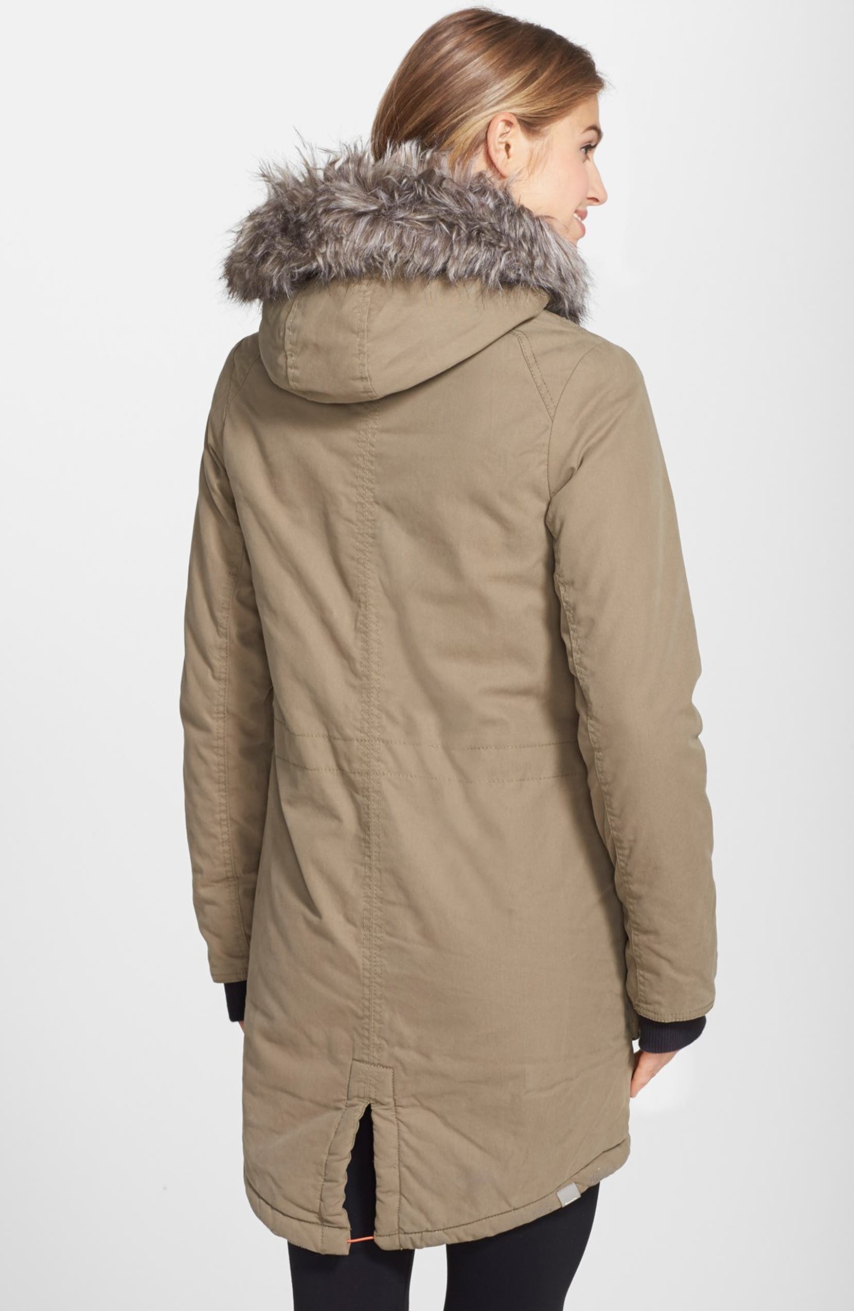 Bench 'Wolfish II' Faux Fur Trim Coat | Nordstrom Bench 'Wolfish II' Faux Fur Trim Coat | Faux fur, Coat, Fur trim