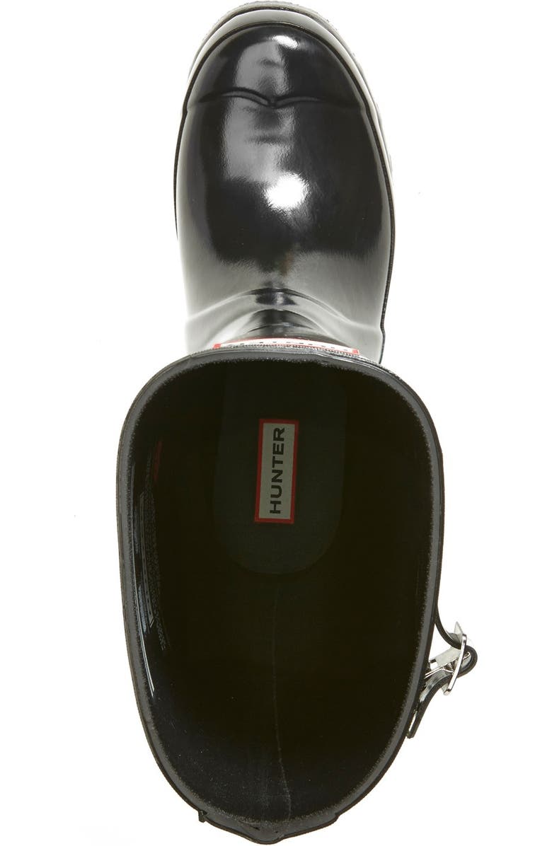 Hunter Original High Gloss Waterproof Boot, Alternate, color, 