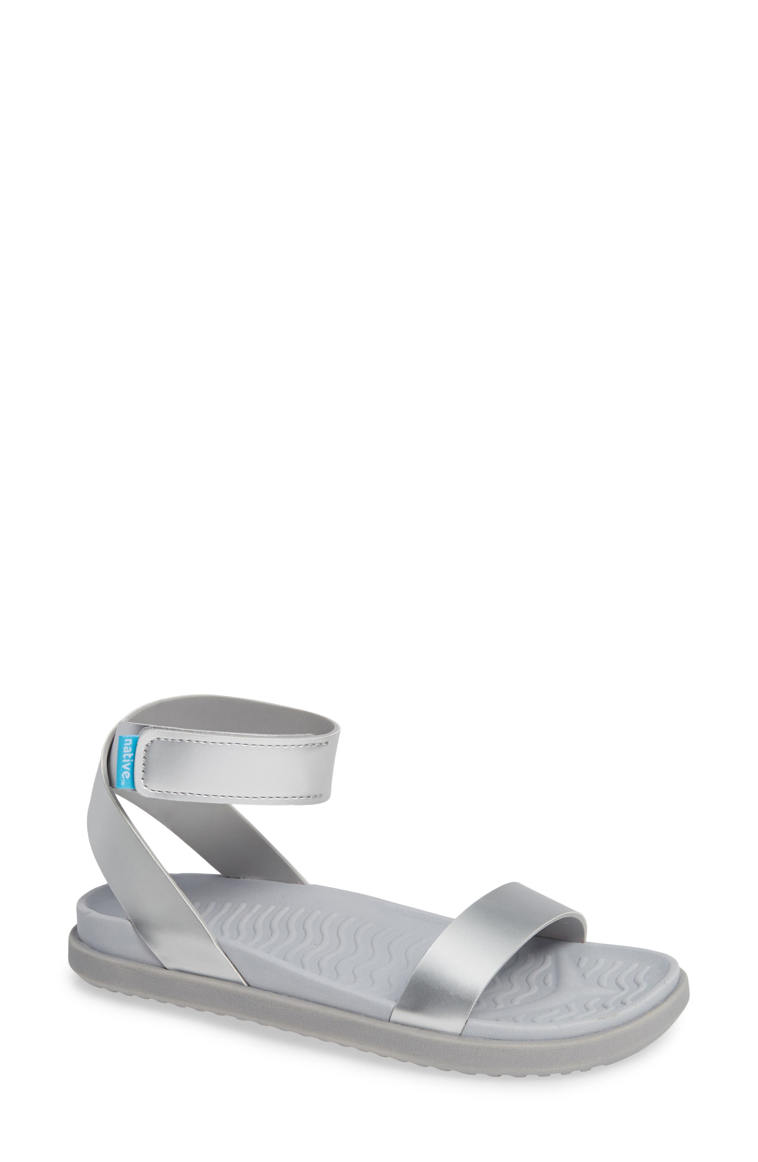 Native Shoes Juliet Vegan Sandal, Metallic