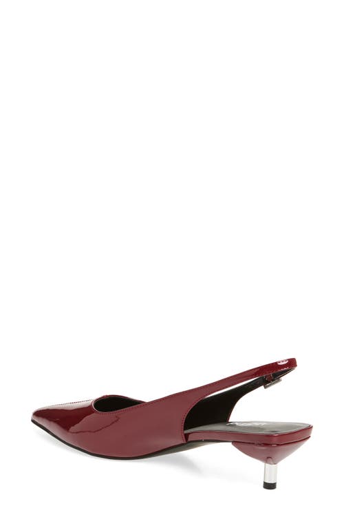 Abound Lidia Slingback Kitten Heel Pump In Red Grape