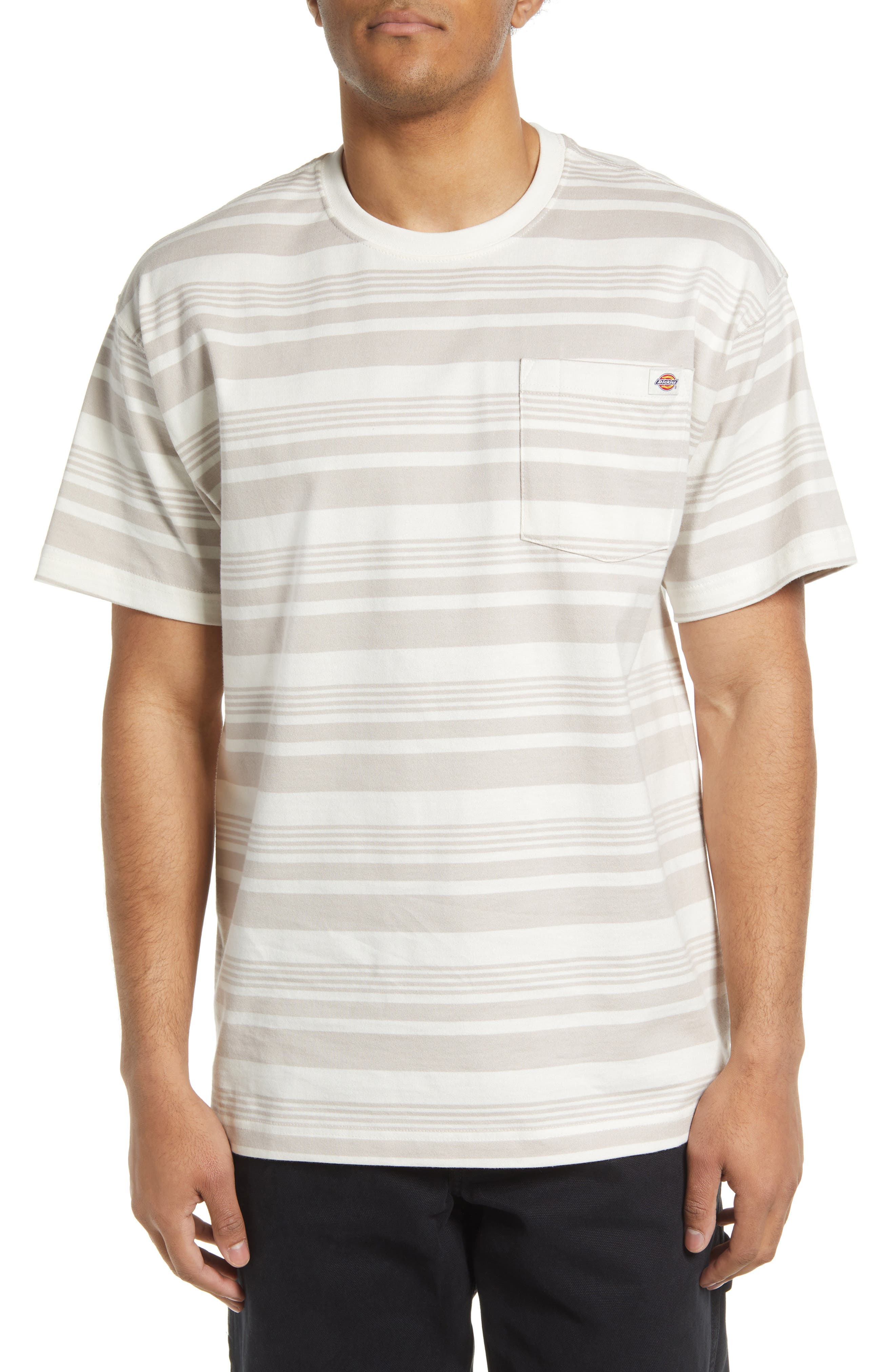 Dickies Men's Stripe Pocket T-Shirt 