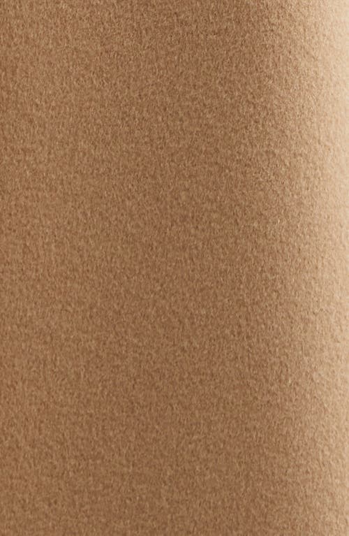 Max Mara Locri Wool & Cashmere Belted Coat In Camel