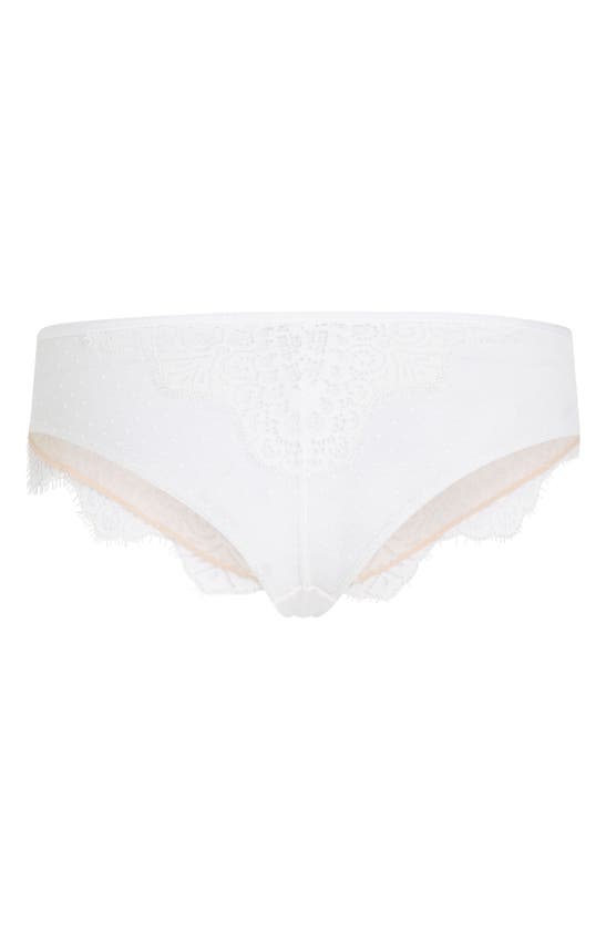 Shop Hunkemoller Marilee Brazilian Briefs In Snow White