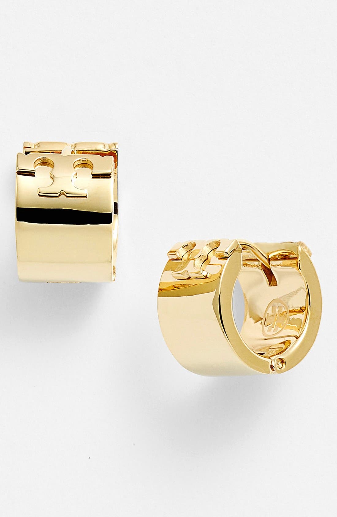 Tory Burch Logo Hoop Earrings Nordstrom