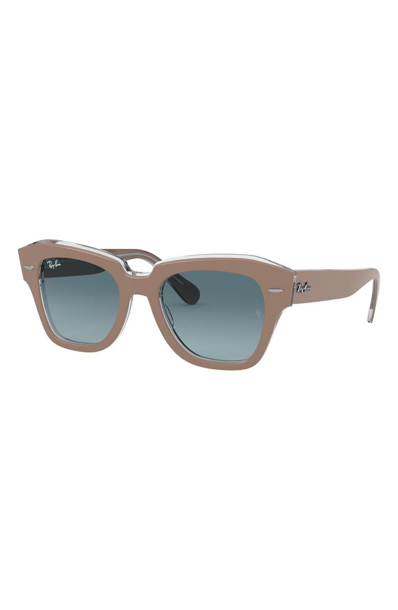 Ray-Ban State Street 49mm Gradient Square Sunglasses | Nordstrom