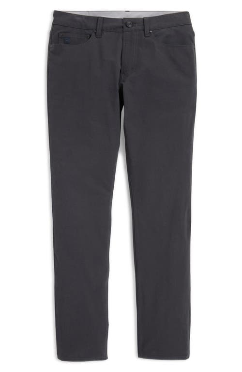 Shop Vineyard Vines On-the-go Water Repellent Stretch Canvas Pants In Jet Black