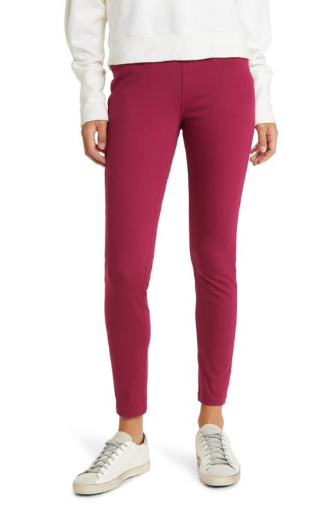 Women's Red Plus-Size Jeans