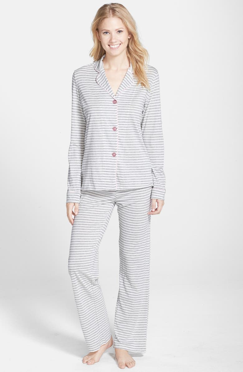 PJ Salvage 'Lily' Print Jersey Pajamas | Nordstrom