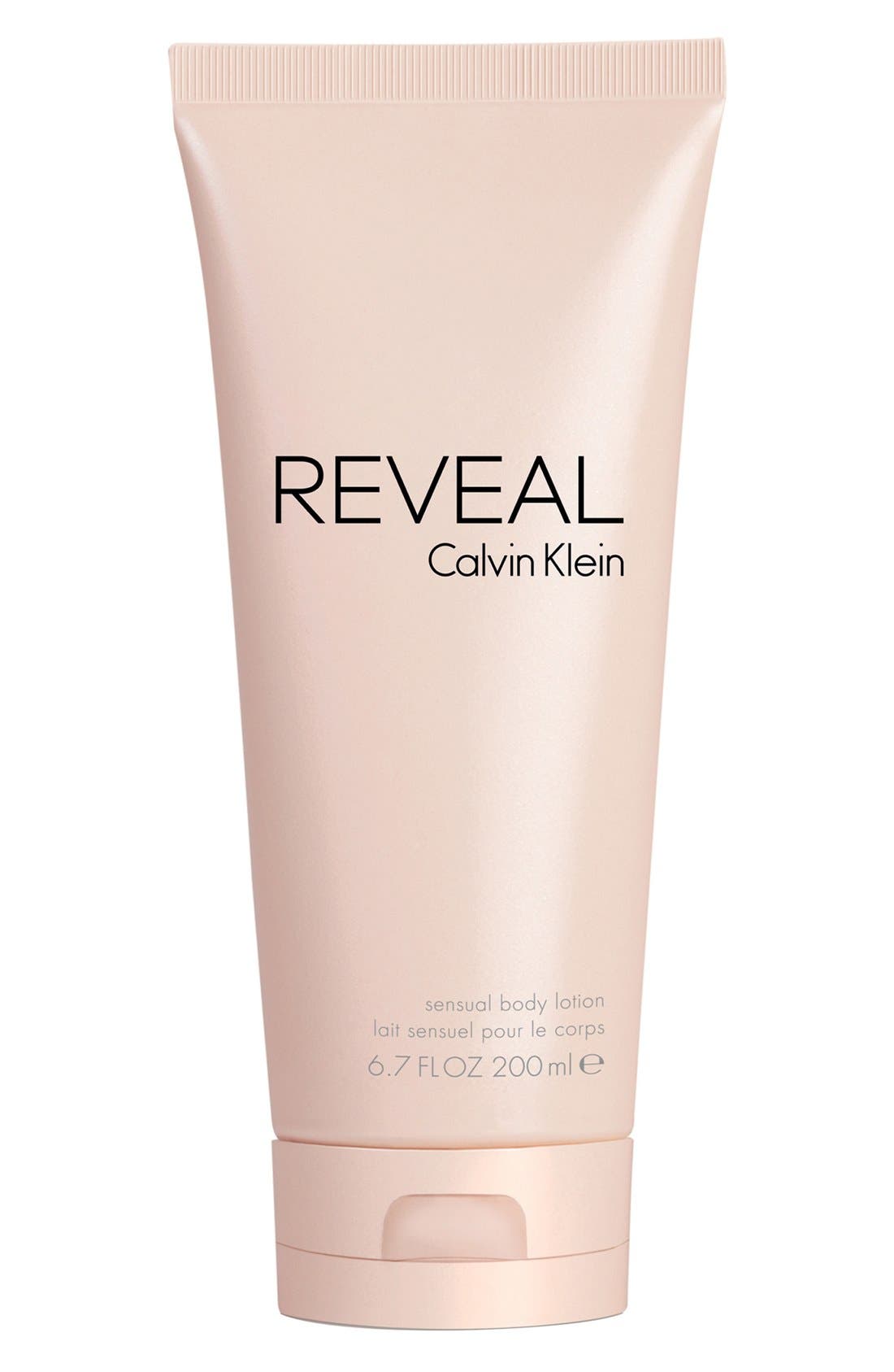 calvin klein reveal body lotion