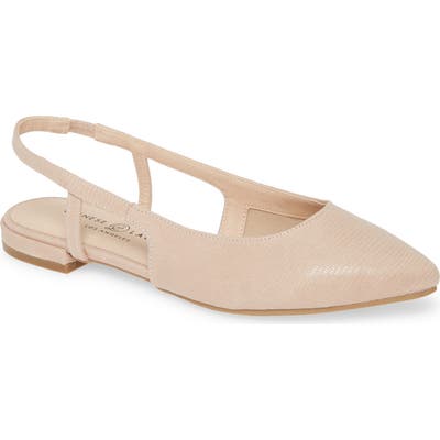 Chinese Laundry Glow Slingback Flat, Beige