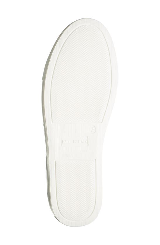 Valentino By Mario Valentino Petra Leather Sneaker In White Red