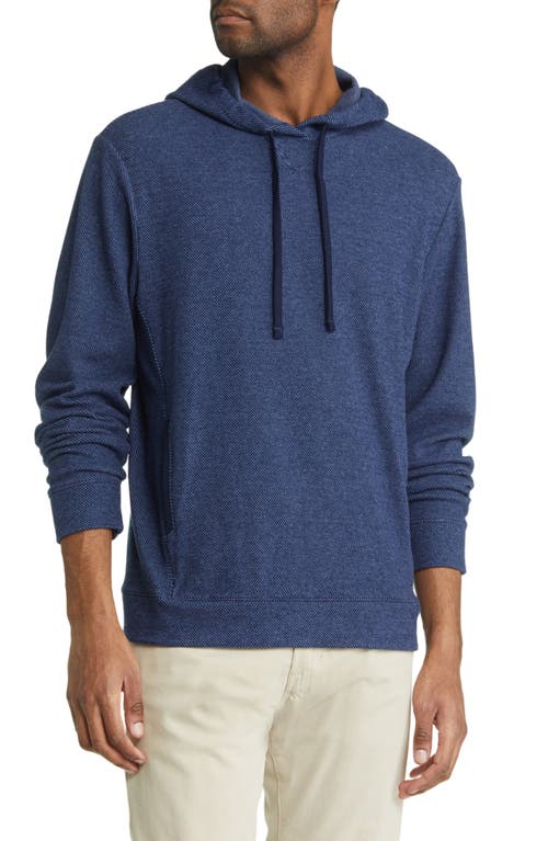 Shop Vineyard Vines Calm Water Hoodie In Deep Bay