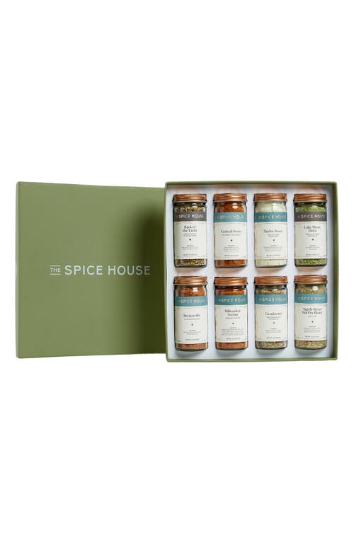 THE SPICE HOUSE Chicago Heritage Deluxe 8-Piece Spice Collection in Green at Nordstrom
