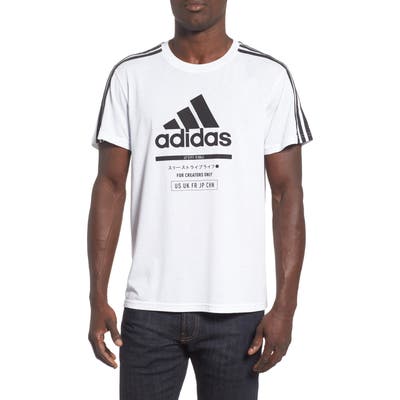 Adidas Classic International Regular Fit T-Shirt, White
