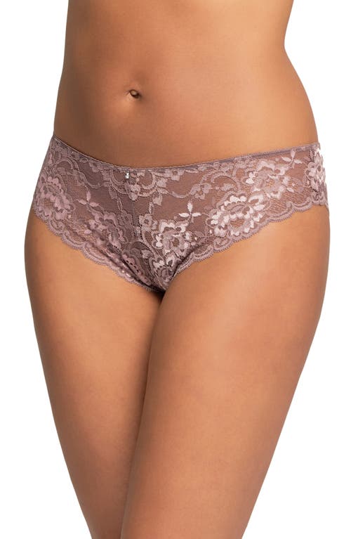 Brazilian Lace Panties in Almond Spice