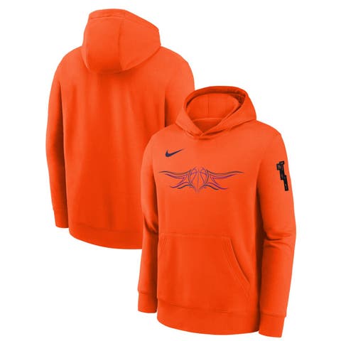 Nike foundation hoodie orange hot sale