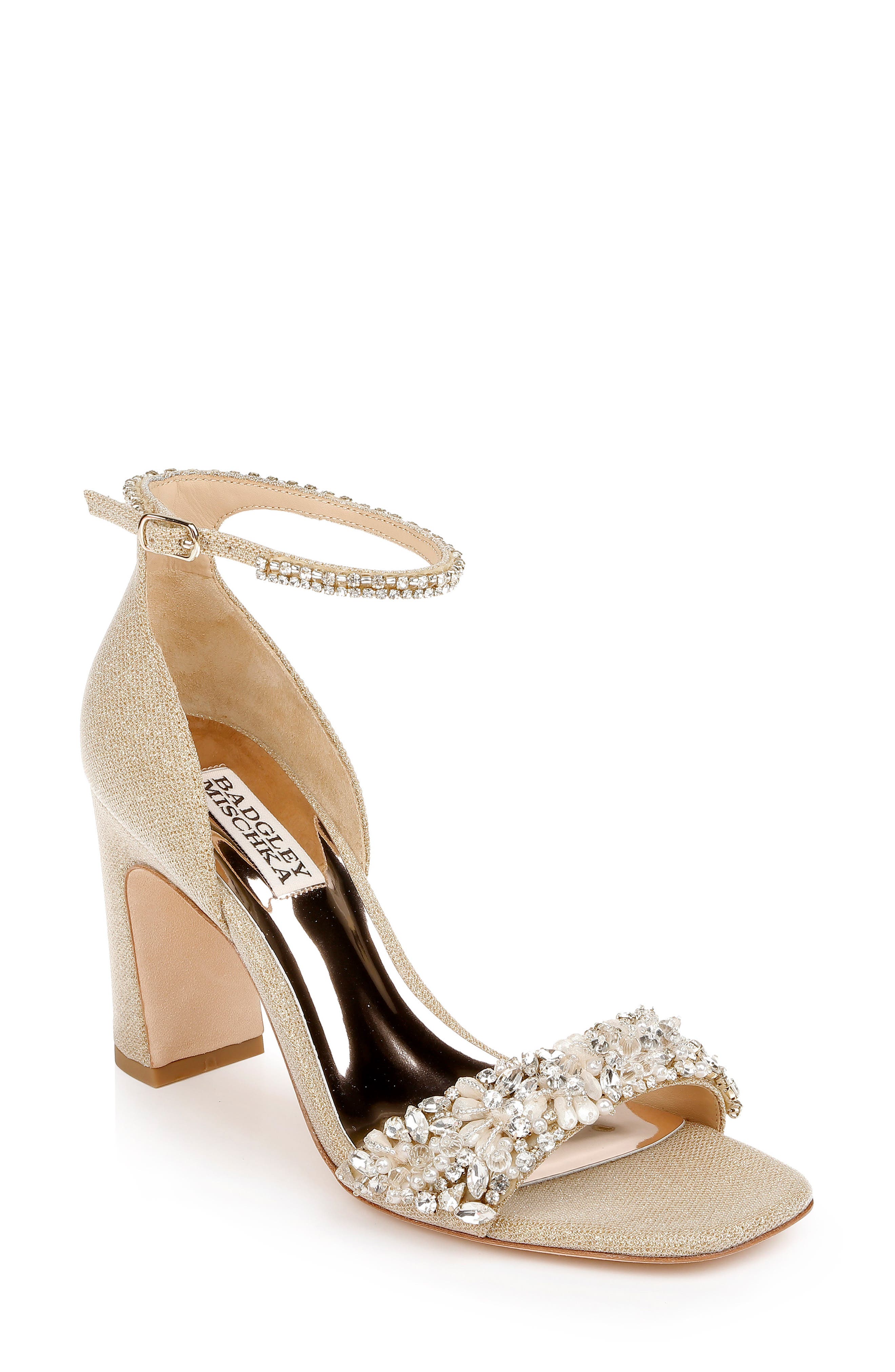 nordstrom gold heels