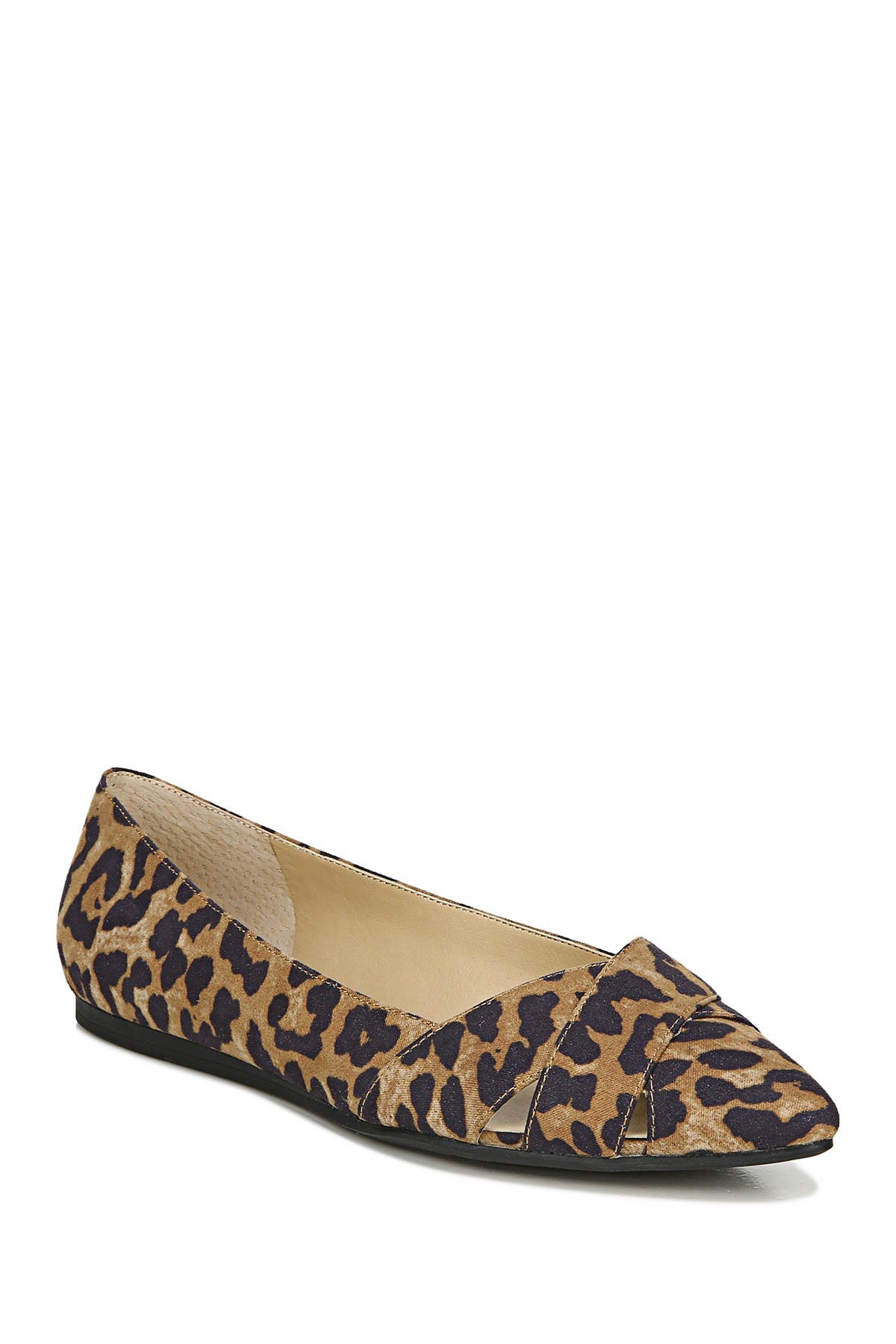 franco sarto leopard flats