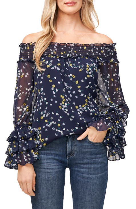 Over the shoulder online blouse