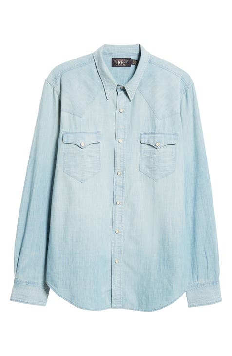 Norrebro Denim Shirt-Black Denim main image 0