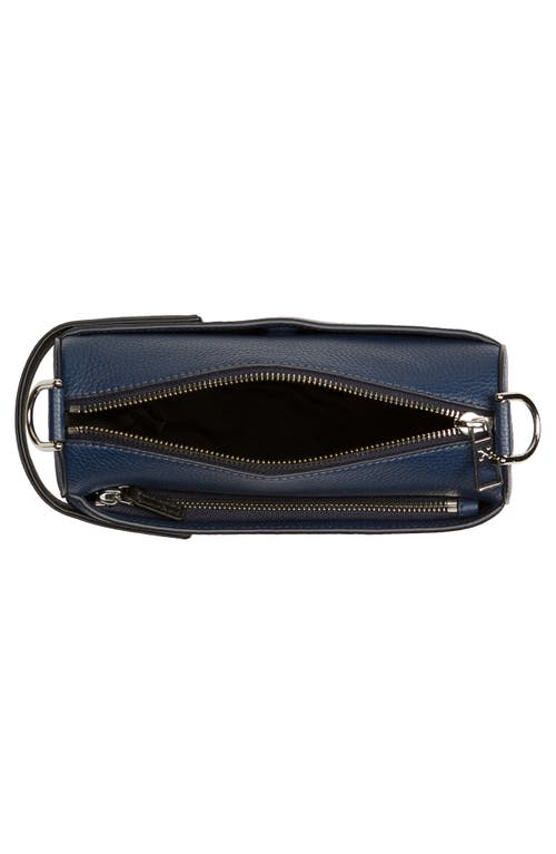 We-ar4 The Half Moon Crossbody Bag In Royal Navy