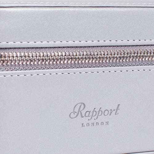 Rapport London Hyde Park Two Zip Case In Grey