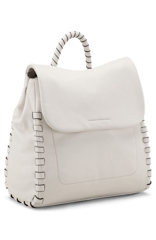 Shop Aimee Kestenberg Zen Leather Backpack In Chalk