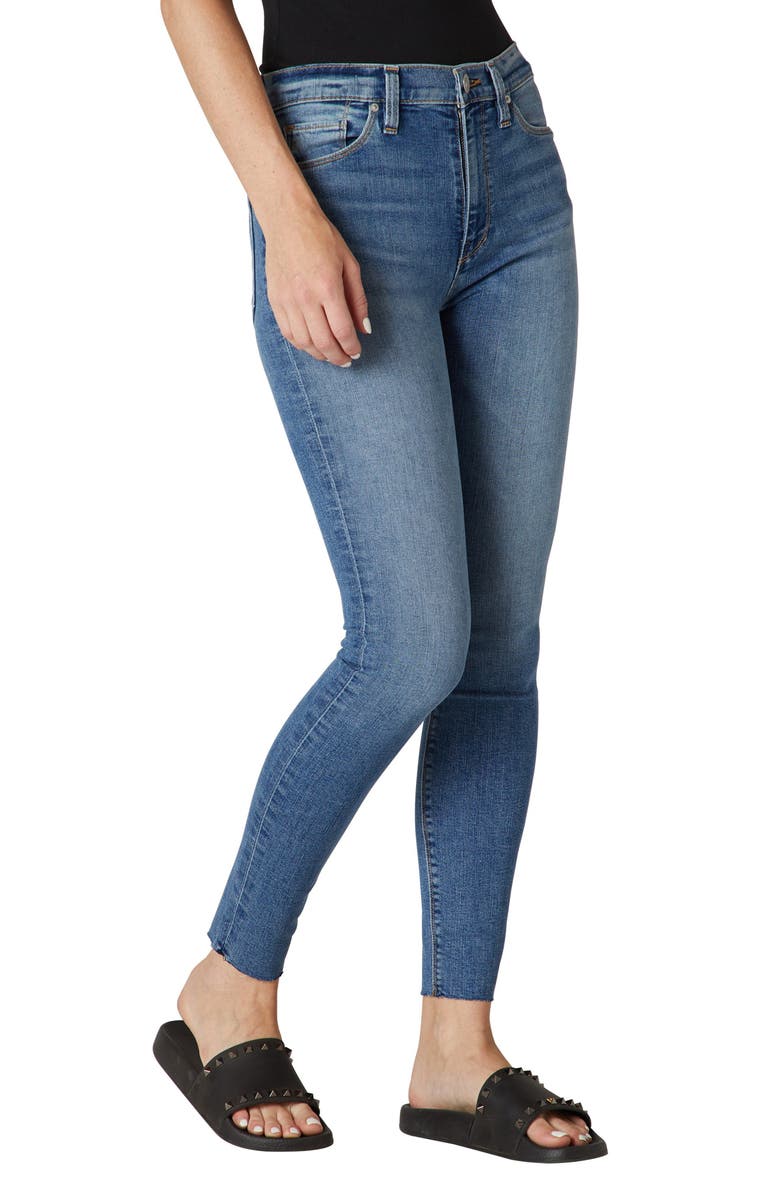 Hudson Jeans Barbara High Waist Ankle Super Skinny Jeans | Nordstrom