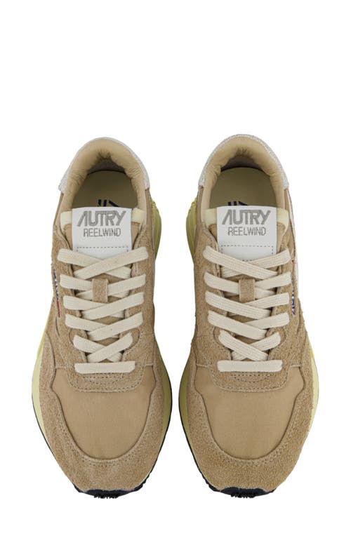 Autry Reelwind Low Sneaker In Nylon/ White