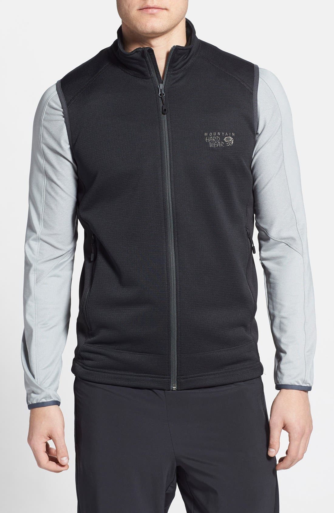 Mountain Hardwear 'Desna' Grid Fleece Vest Nordstrom
