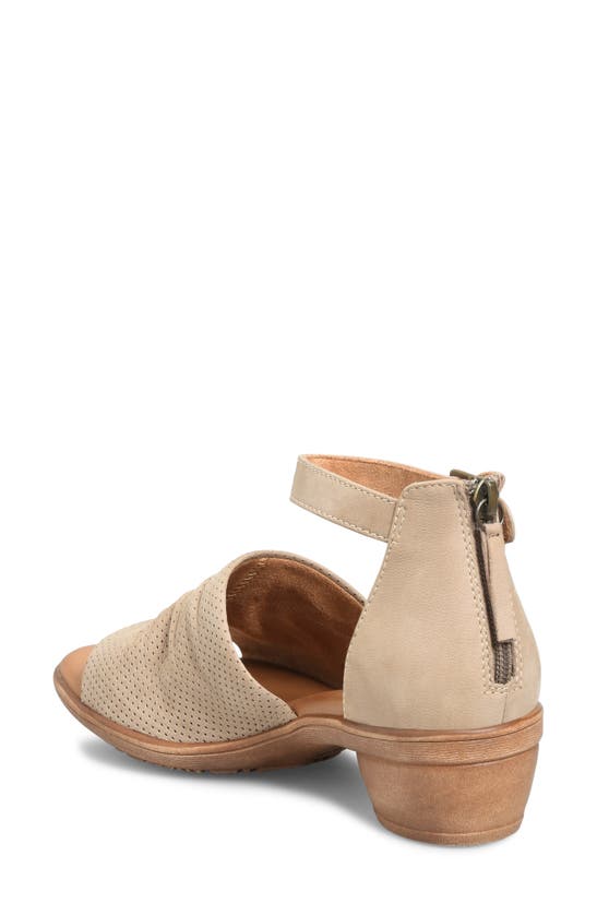 Comfortiva Newnan Ankle Strap Sandal In Light Grey