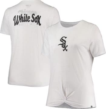 Women's Chicago White Sox Fanatics Branded Heathered Gray Core Official  Logo V-Neck T-Shirt