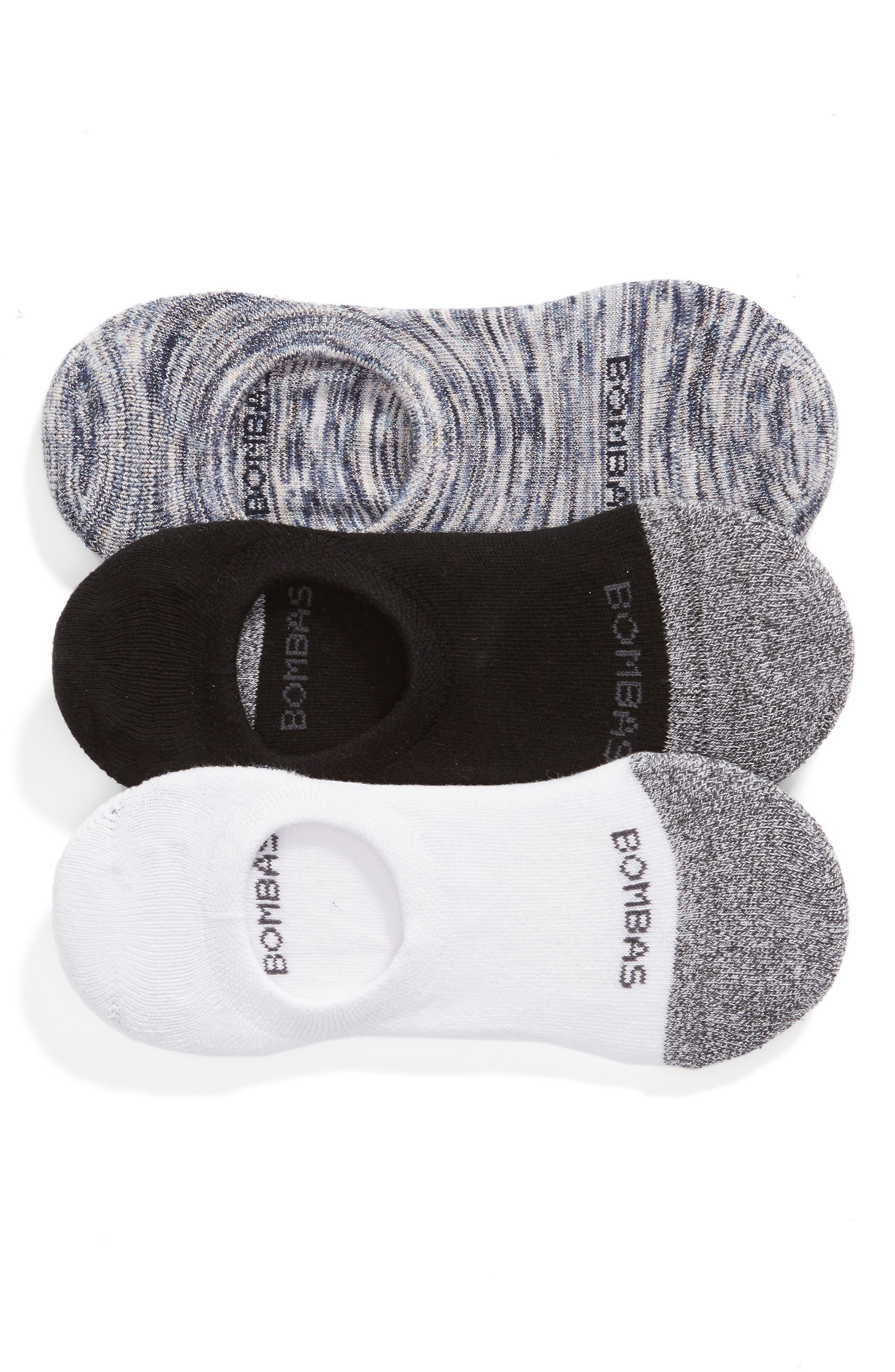 Bombas 3Pack Cushioned NoShow Socks Nordstrom